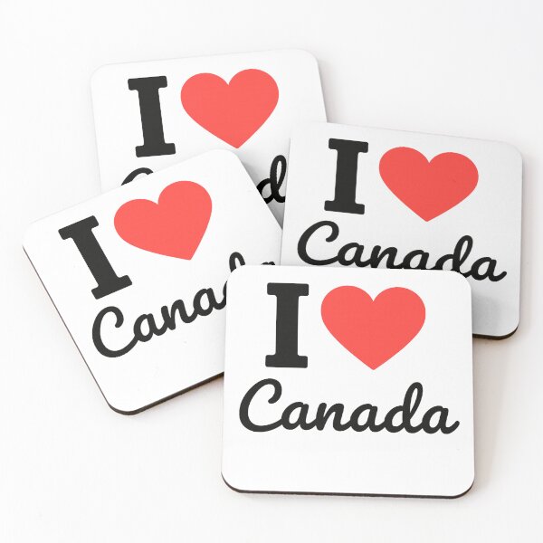 Item preview, I Love Canada | National Pride Typography | Celebrating Canadian Culture & Heritage designed and sold by PaintedPixels01.