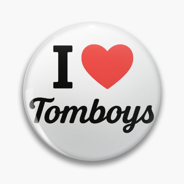 Item preview, I Love Tomboys | Playful & Bold Typography | Celebrating Tomboy Style & Attitude designed and sold by PaintedPixels01.