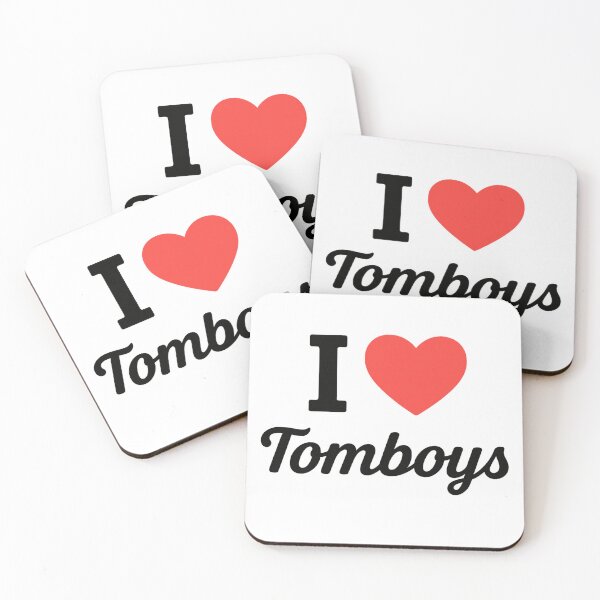 Item preview, I Love Tomboys | Playful & Bold Typography | Celebrating Tomboy Style & Attitude designed and sold by PaintedPixels01.