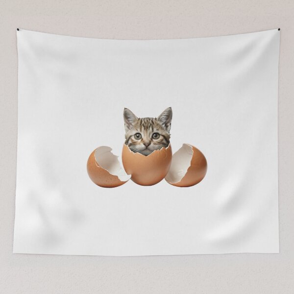 Item preview, Kitten an Eggshell designed and sold by jkrphoto.