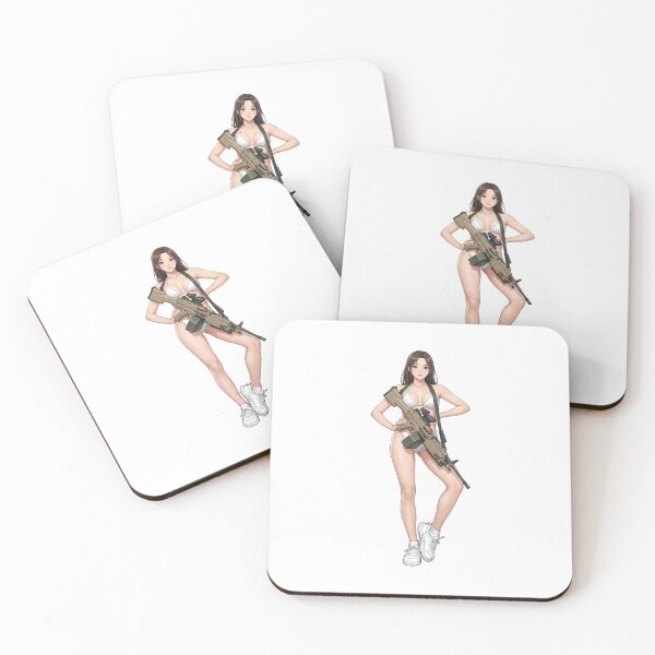Item preview, Machine Gun Girl designed and sold by RAWLIFEGRAPHIC.