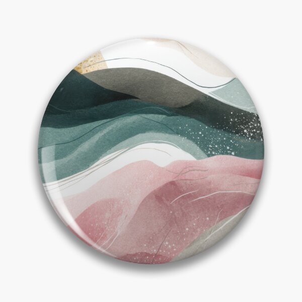 Item preview, Colorful abstract waves in art designed and sold by anytka.