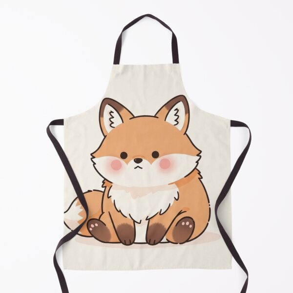 Item preview, Adorable Baby Fox – Soft Pastel Animal Art designed and sold by soletstudio.