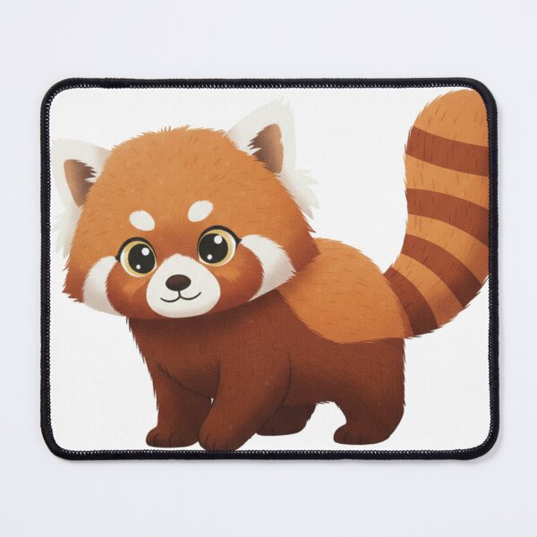 Item preview, Standing Red Panda – Playful Forest Friend designed and sold by Foxia-Illustria.