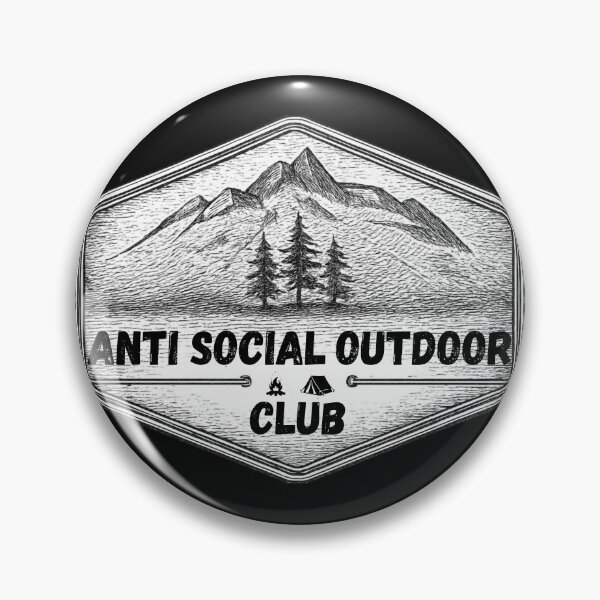 Artikelvorschau, ANTI SOCIAL OUTDOOR CLUB entworfen und verkauft von ArtMatLab.