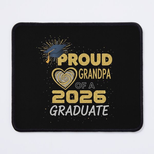 Item preview, Proud Grandpa Of A 2026 Graduate Grandparent Family Celebration designed and sold by salmzouriart.