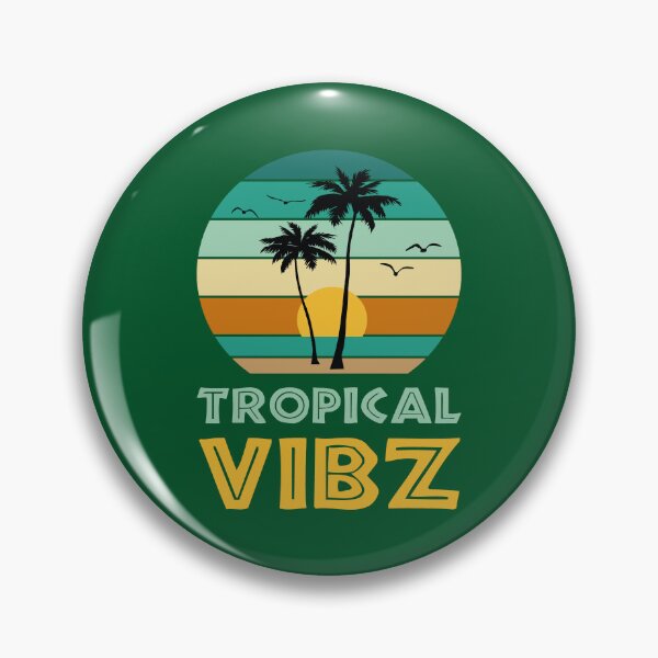 Item preview, Tropical Vibes | Retro Coastal Sunset designed and sold by MammothArt.