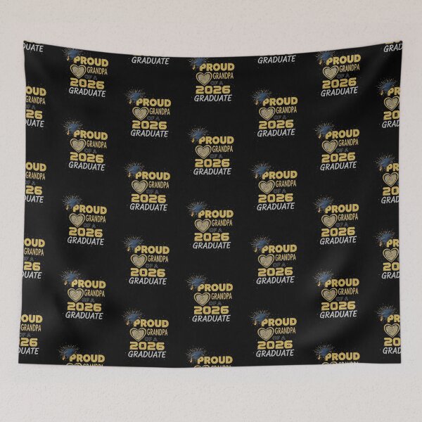 Item preview, Proud Grandpa Of A 2026 Graduate Grandparent Family Celebration designed and sold by salmzouriart.