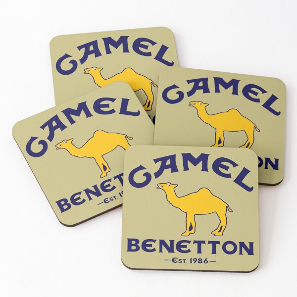 Item preview, Benetton F1 Team Season 93 Camel Sponsor Name Retro Art designed and sold by San Studios Co..
