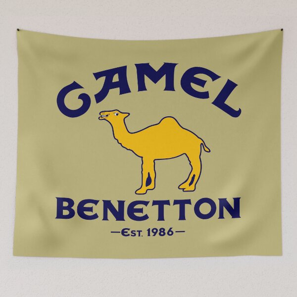 Item preview, Benetton F1 Team Season 93 Camel Sponsor Name Retro Art designed and sold by San Studios Co..