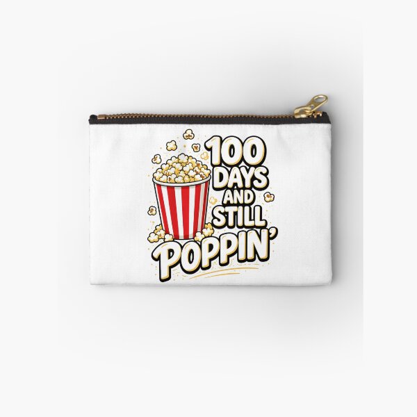 Item preview, 100 Days And Still Poppin Graffiti Bold Red Black Yellow 100th Day Of School Teacher Shirt designed and sold by JaaCreativeShop.