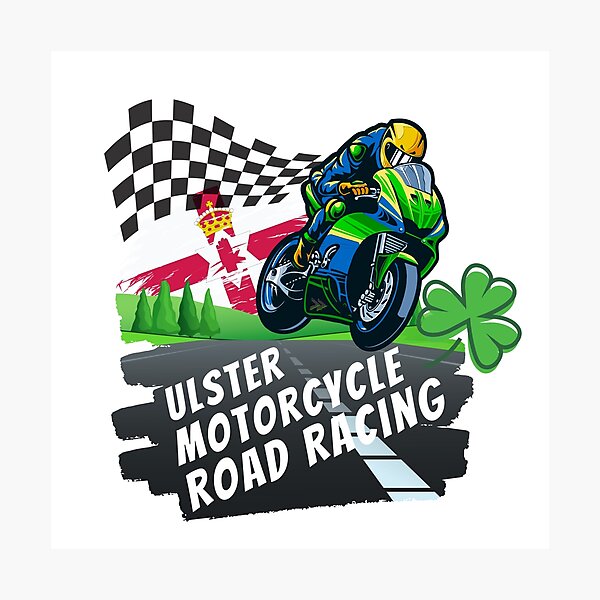 Item preview, Ulster Motorcycle Road Racing. designed and sold by MPC-Mince-Pies.