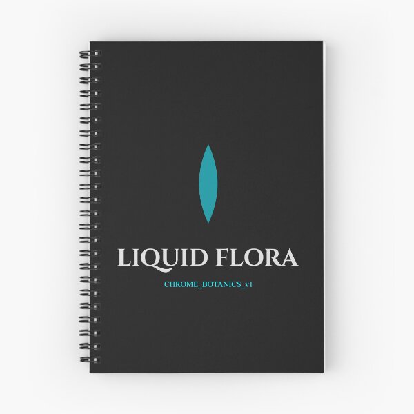 Item preview, Liquid Flora Chrome Botanic Art designed and sold by Mikidesign1988.