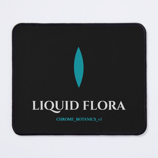 Item preview, Liquid Flora Chrome Botanic Art designed and sold by Mikidesign1988.