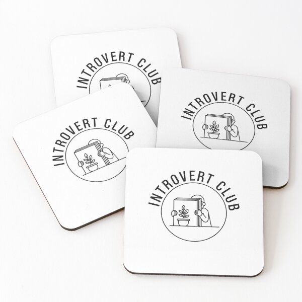 Item preview, Introvert Club – Socially Selective Energy Aesthetic Design designed and sold by itsTinaColman.