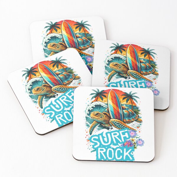 Item preview, surf rock turtle designed and sold by SweetySugar.