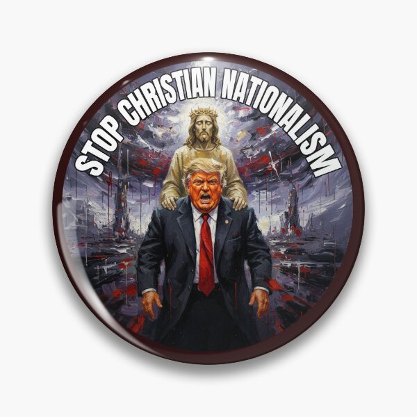 Item preview, Stop Christian Nationalism designed and sold by irregulargoods.
