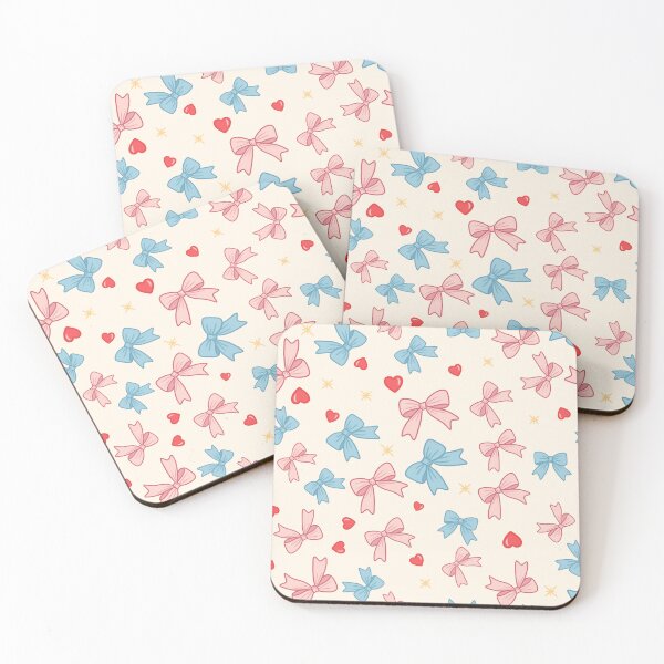 Item preview, Cute kawaii bow heart and sparkle design designed and sold by Diavers-store.