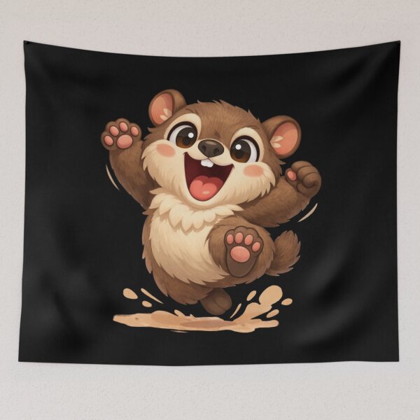 Item preview, Rock Hyrax - small animal designed and sold by DamioPolArt.