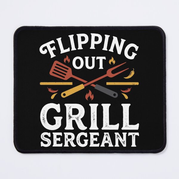 Item preview, Flipping Out Grill Sergeant Funny Backyard BBQ Grilling designed and sold by Emmatshirt1.