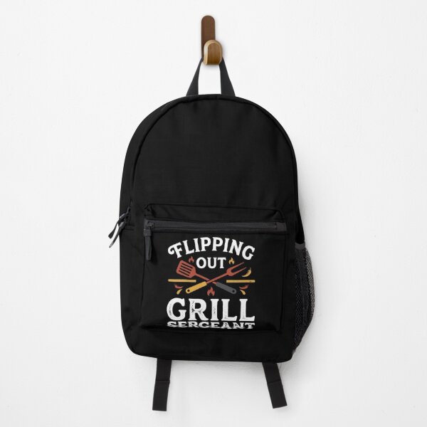 Item preview, Flipping Out Grill Sergeant Funny Backyard BBQ Grilling designed and sold by Emmatshirt1.