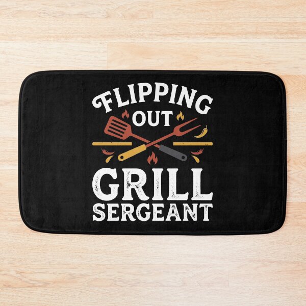 Item preview, Flipping Out Grill Sergeant Funny Backyard BBQ Grilling designed and sold by Emmatshirt1.