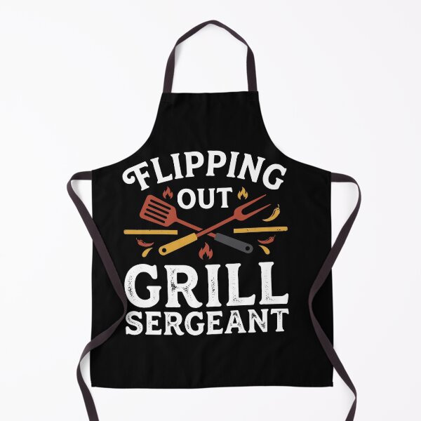 Item preview, Flipping Out Grill Sergeant Funny Backyard BBQ Grilling designed and sold by Emmatshirt1.