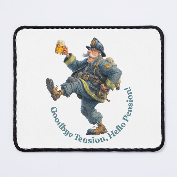 Item preview, Firefighter Retirement designed and sold by EnjoyFunGifts.