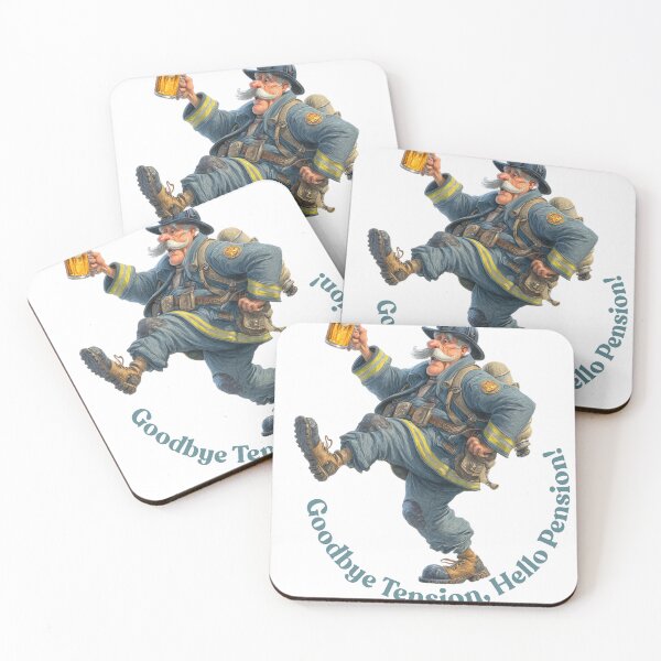 Item preview, Firefighter Retirement designed and sold by EnjoyFunGifts.
