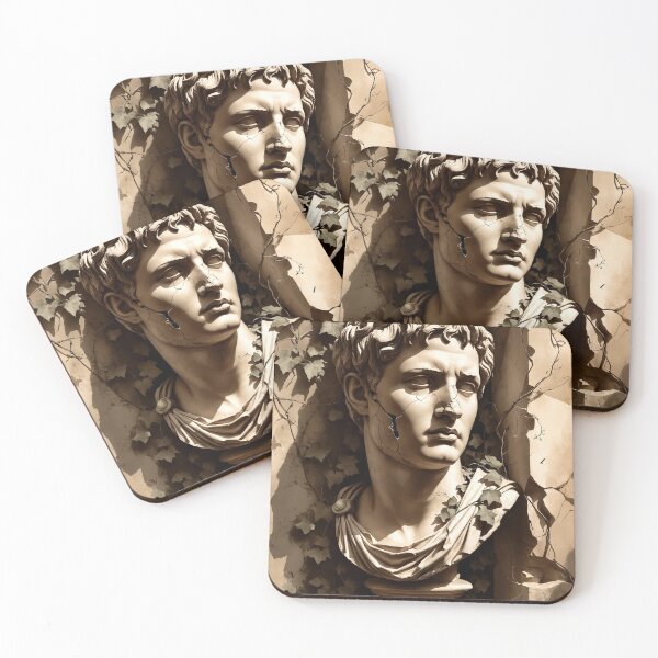 Item preview, Broken Roman Bust with Ivy designed and sold by semenol.