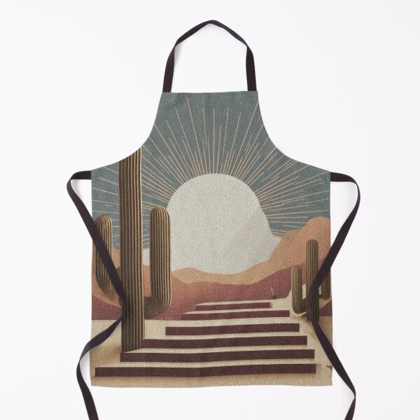 Item preview, Desert scene with cacti and sun designed and sold by anytka.