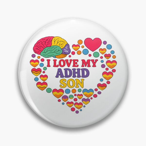 Item preview, I Love My ADHD Son designed and sold by MomParentADHD.