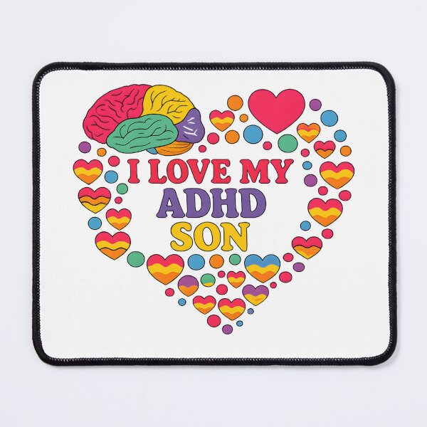 Item preview, I Love My ADHD Son designed and sold by MomParentADHD.