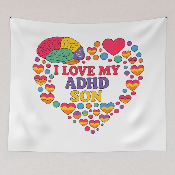Item preview, I Love My ADHD Son designed and sold by MomParentADHD.