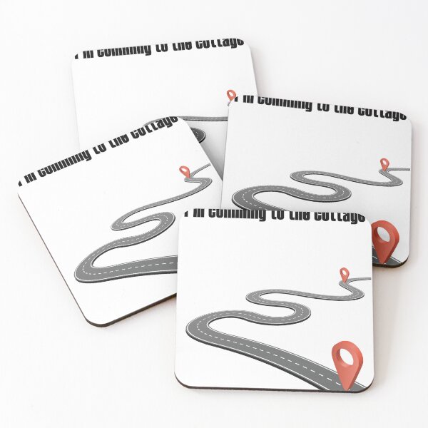 Item preview, I'm Coming to the Cottage Sticker and t-shirt designed and sold by Khalid lq.