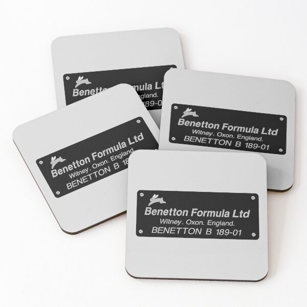 Item preview, Internal Identification Plate From Benetton F1 Season '89 Model B189 Art  designed and sold by San Studios Co..