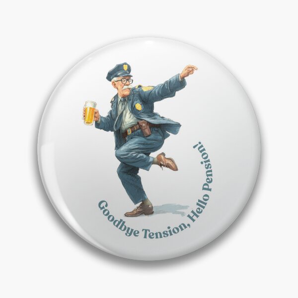 Item preview, Police Oficer Retirement designed and sold by EnjoyFunGifts.
