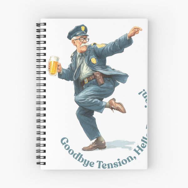 Item preview, Police Oficer Retirement designed and sold by EnjoyFunGifts.