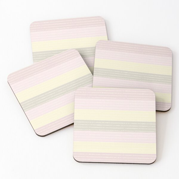 Item preview, Cozy Cottage Striped Decor | Soft Pastel Minimal Design designed and sold by Mellowtint Studio.