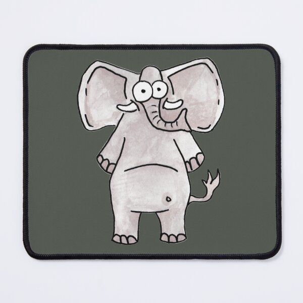 Item preview, The Gentle Giant: Hand-Drawn Watercolour Elephant Sketch designed and sold by Englandbear.