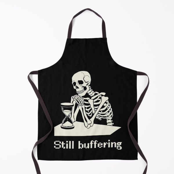 Item preview, Skeleton Watching Hourglass Loading designed and sold by SignumShop.