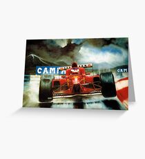 Michael Schumacher in Austria Greeting Card