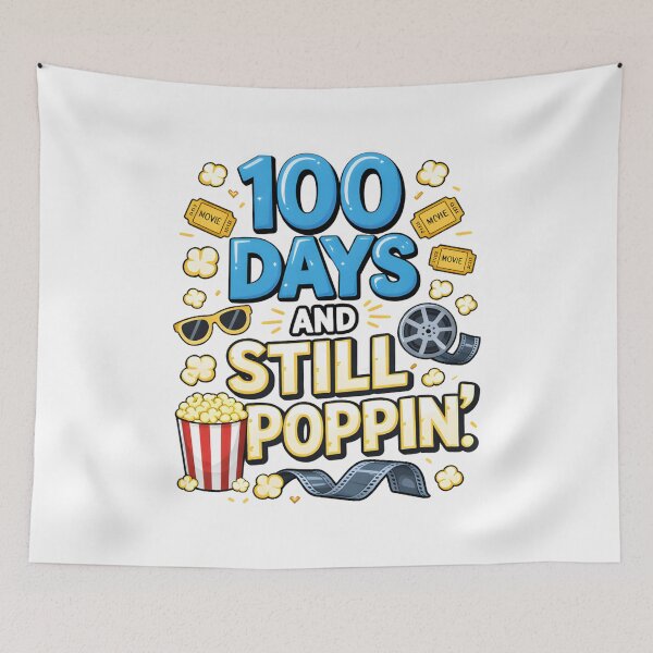 Item preview, 100 Days And Still Poppin Colorful Confetti Celebration 100th Day Of School Teacher Shirt designed and sold by JaaCreativeShop.