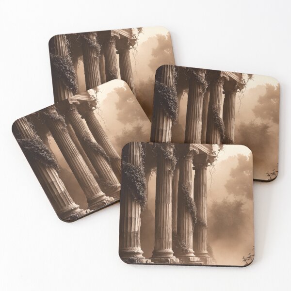 Item preview, Ancient Columns Lost in Sepia Mist designed and sold by semenol.