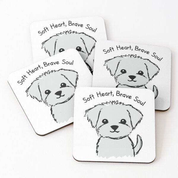 Item preview, Soft Heart Brave Soul Puppy designed and sold by OuSfian1.