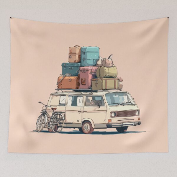 Item preview, Packing for a road trip designed and sold by anytka.