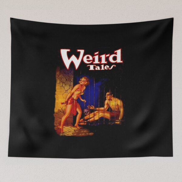 Item preview, Vintage magazine cover, Weird  Tales designed and sold by stevepaint.