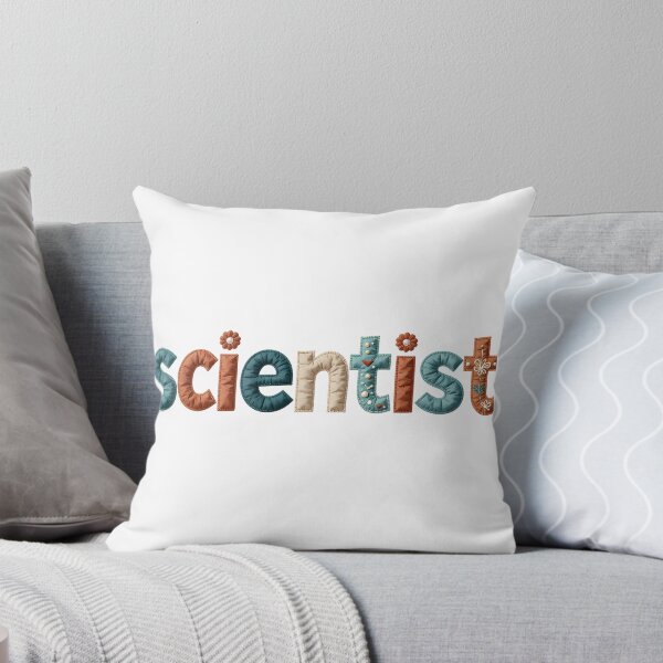 Item preview, SCIENTIST - IN FAUX LETTERING designed and sold by AlexOBrienArt.