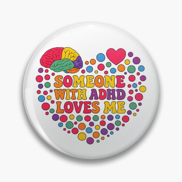 Item preview, Someone With ADHD Loves Me designed and sold by MomParentADHD.