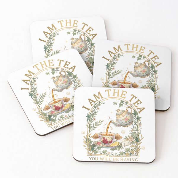 Item preview, I Am The Tea You Will Be Having Funny Cozy Tea Humor Aesthetic designed and sold by VGAfanatic.